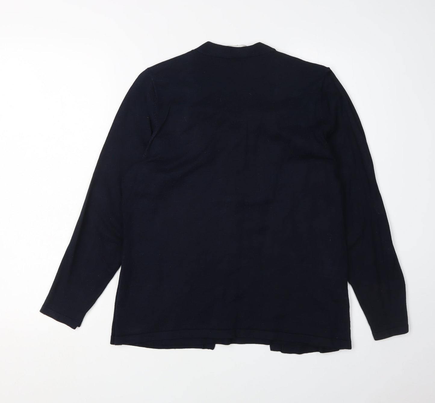 Eastex Women's Blue Stripe Cardigan Size 12