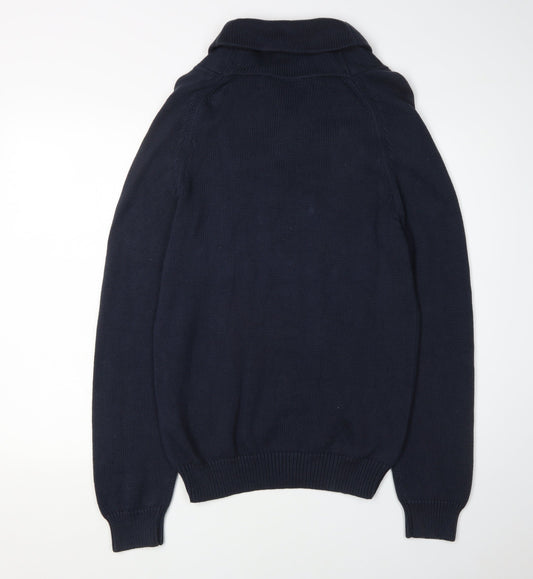 Lyle & Scott Men's Blue Pullover Jumper M Size