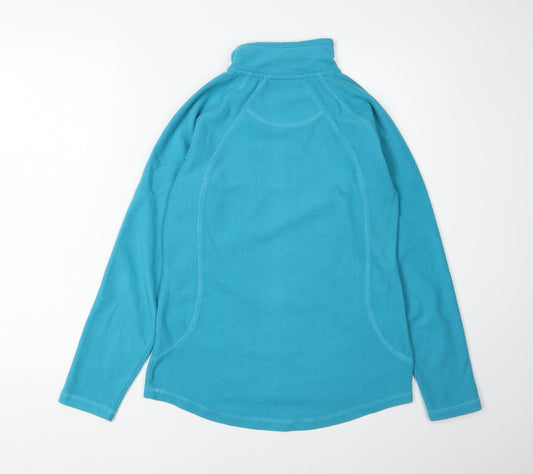 Peter Storm Womens Blue Fleece Pullover Sweatshirt Size 8