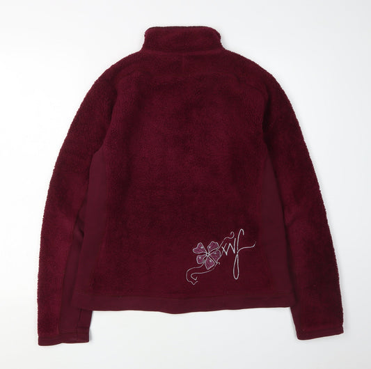 Weird Fish Women's Red Pullover Sweatshirt - Size S