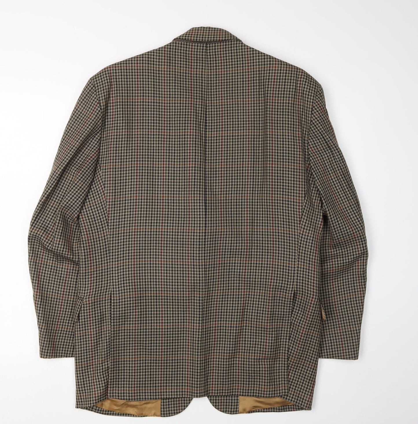 Berwin & Berwin Men's Multicoloured Check Blazer 40 Short