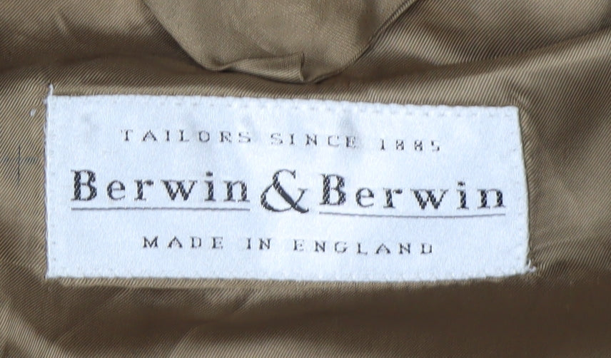Berwin & Berwin Men's Multicoloured Check Blazer 40 Short