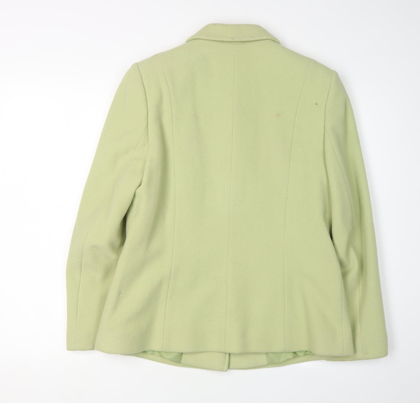 Eastex Women’s Green Wool Cashmere Jacket Size 10