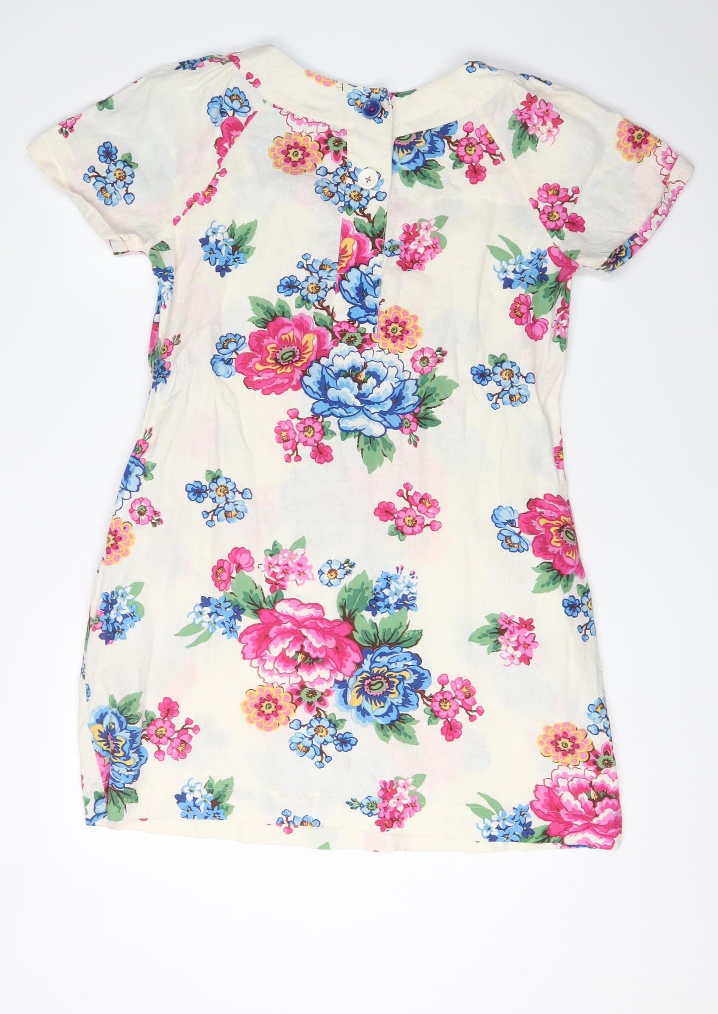 Joules Women's Floral Dress Size 12 Multicoloured