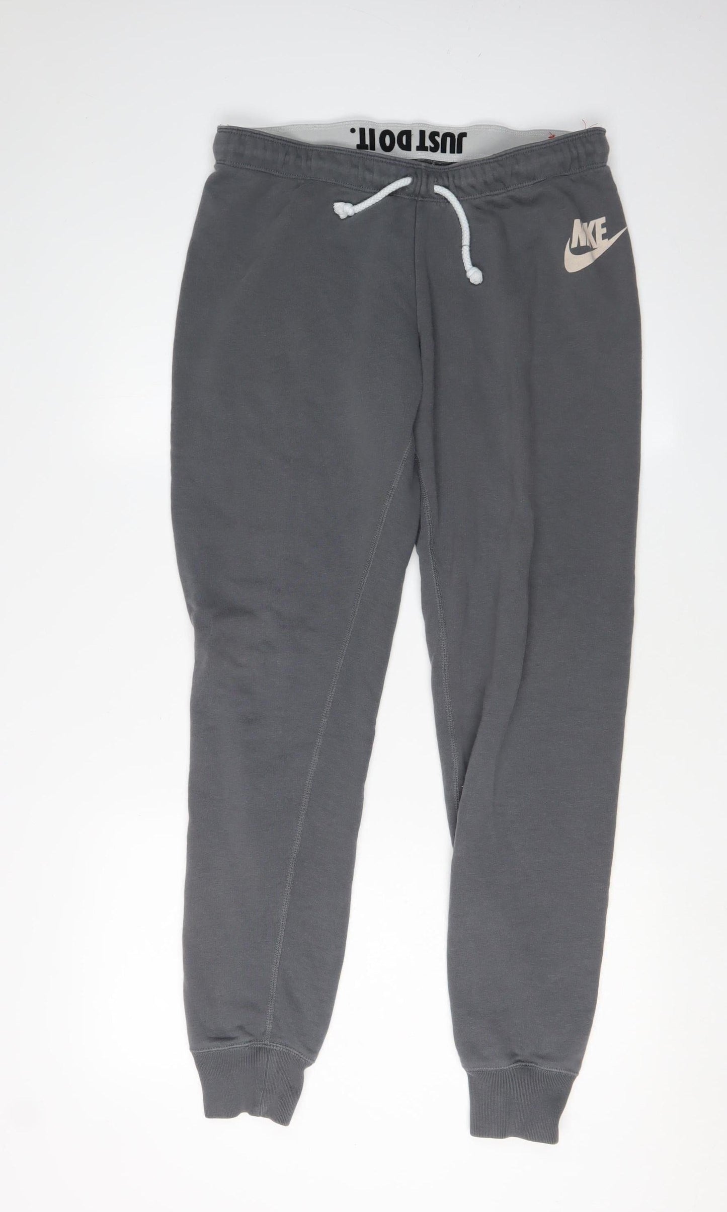 Nike Unisex Grey Jogger Trousers XL with Logo