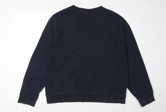 Ellesse Women's Black Logo Sweatshirt UK 16