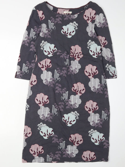 White Stuff Women's Multicoloured Sheath Dress Size 10