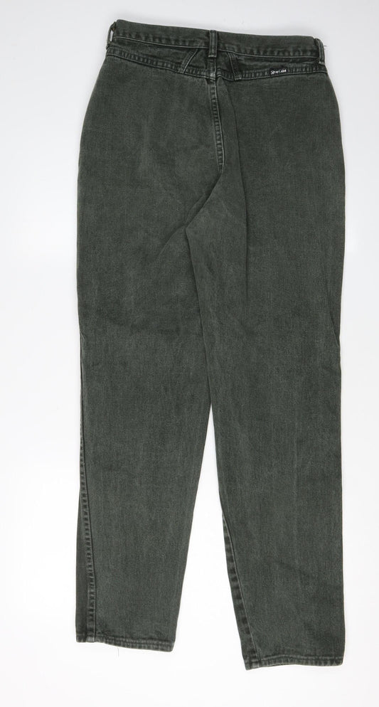 Wrangler Men's Green Straight Jeans 32 Dark Wash