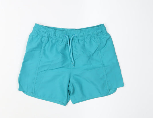 Mountain Warehouse Boys Blue Athletic Shorts 5-6 Years UV Protection
