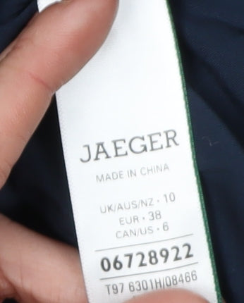 Jaeger Women’s Multicoloured A-Line Floral Dress Size 10