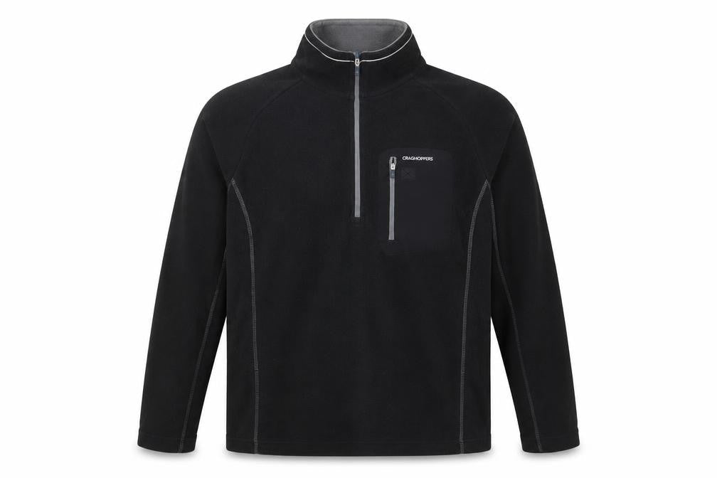 Mens UK M Regular Craghoppers Black Pullover Sweatshirt