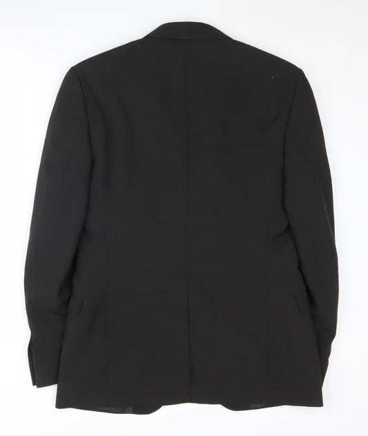 Paul Smith Men's Black Blazer Shawl Lapel Size 40