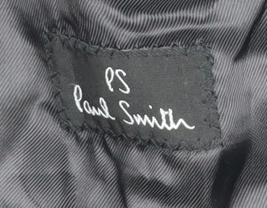 Paul Smith Men's Black Blazer Shawl Lapel Size 40