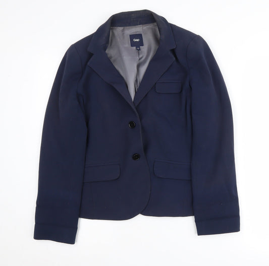 Gap Women's Blue Classic Blazer Jacket, Size G