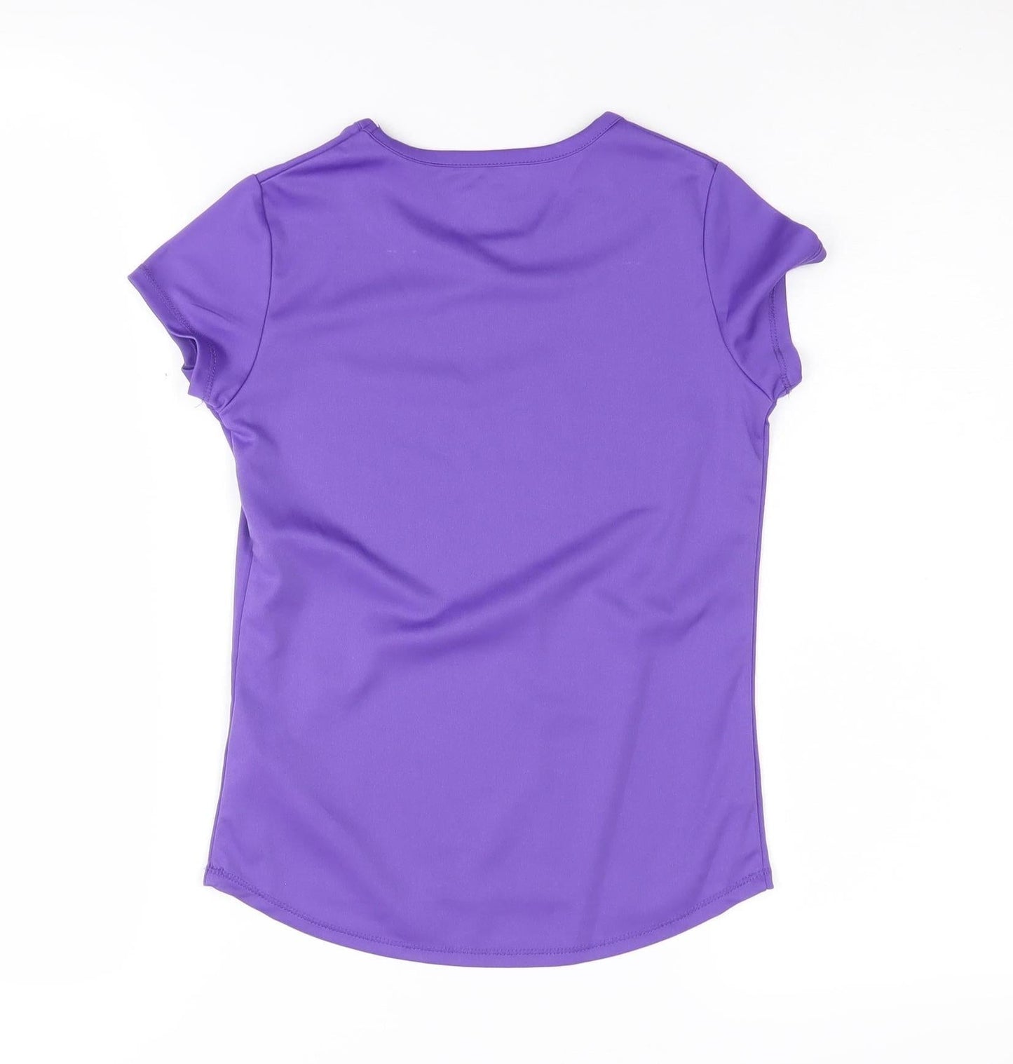 Champion Girls' Purple Graphic T-Shirt 6Yrs for Active Sports