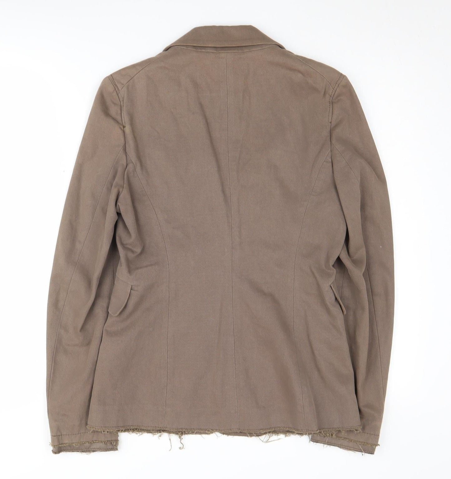 Karen Millen Women's Brown Regular Fit Blazer, Size 10