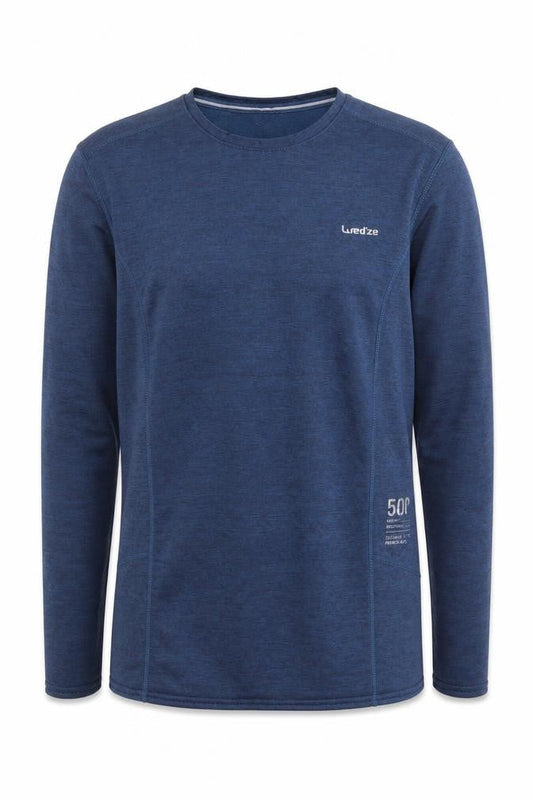 Decathlon Men's Blue Gym Long Sleeve T-Shirt, Size M
