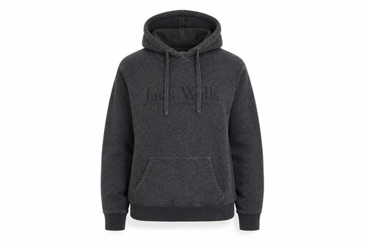 Womens UK 8 Regular Jack Wills Grey Pullover Hoodie