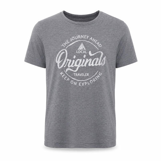 Mens UK Size S JACK & JONES Grey  Cotton Blend T-Shirt