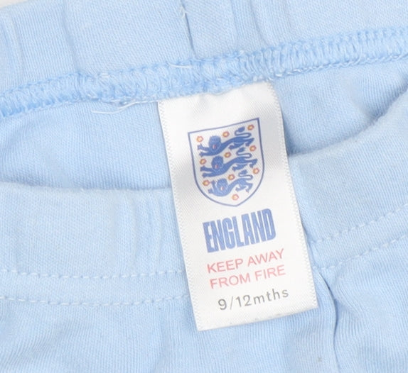 England Baby Blue Shorts 9-12 Months