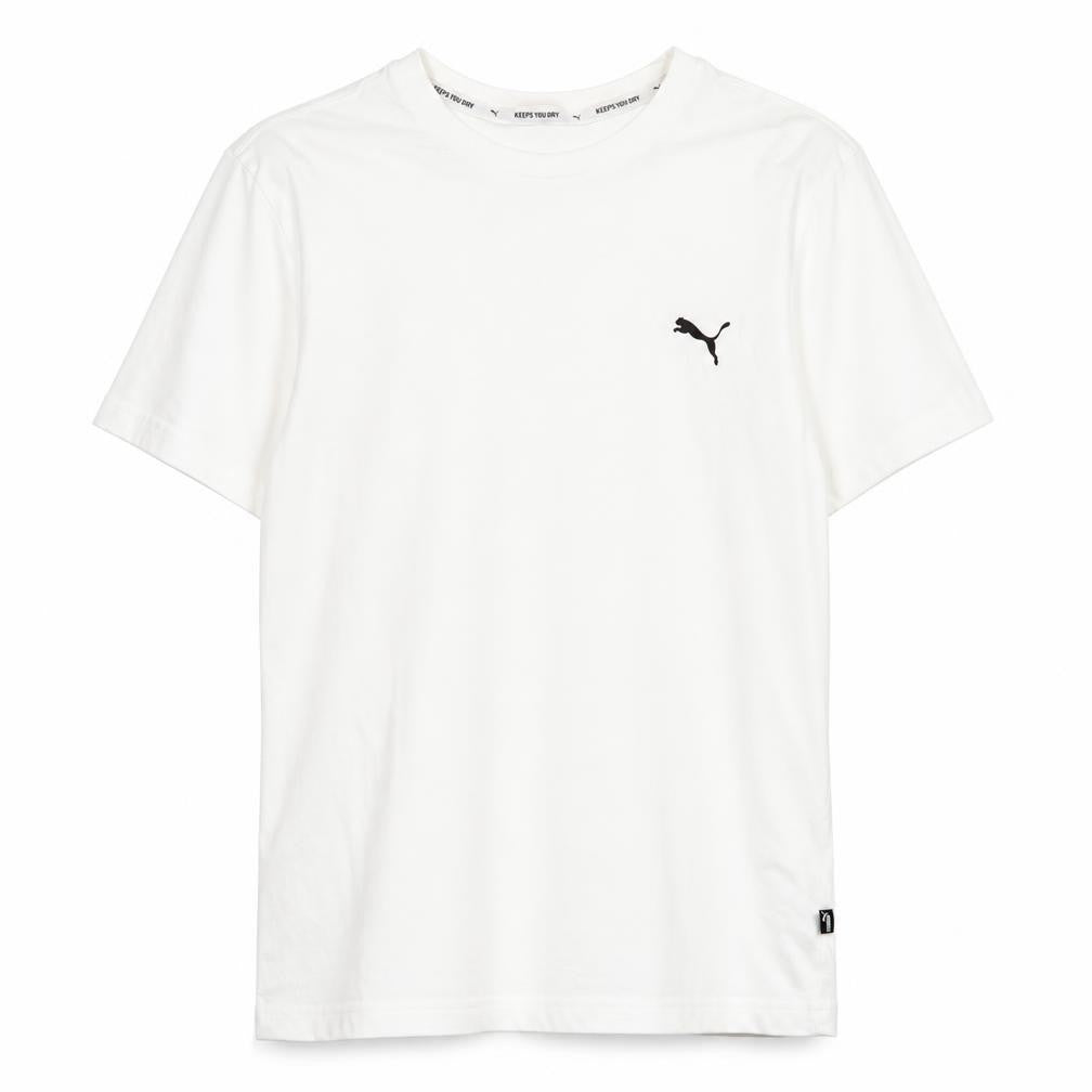 Mens UK Size S PUMA White  Cotton Blend T-Shirt