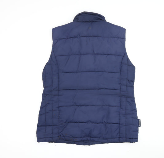 Mountain Warehouse Women's Blue Padded Waistcoat, Size 14