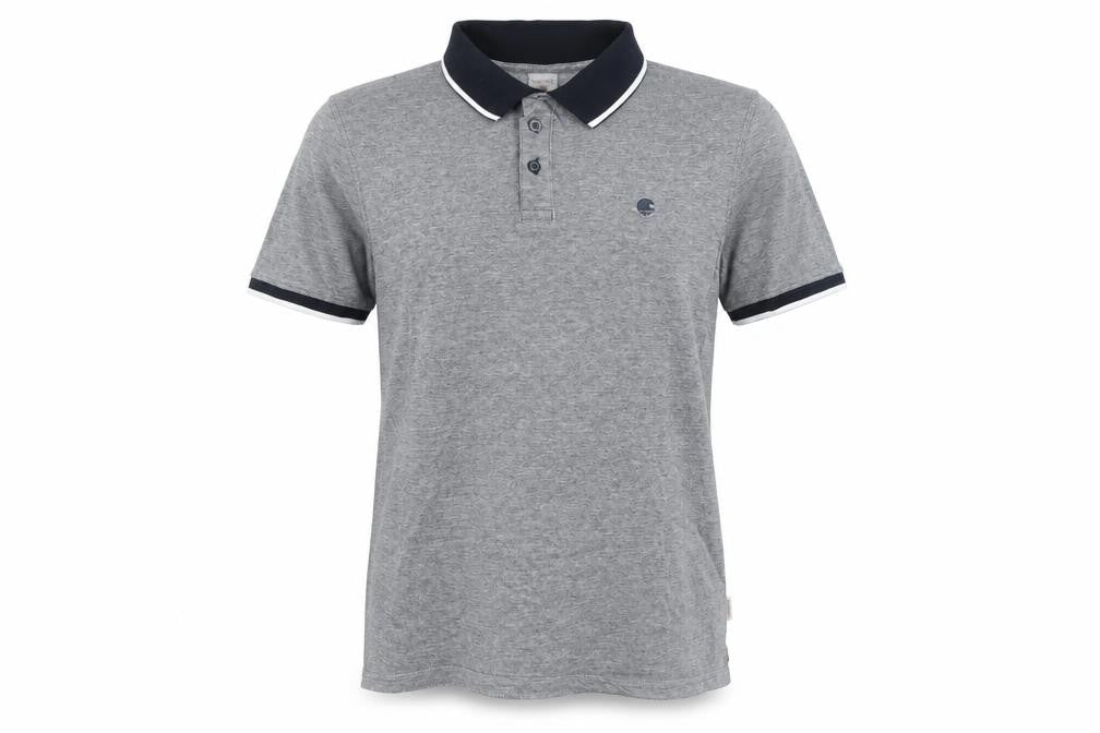 SoulCal & Co Men's Grey Short Sleeve Polo M