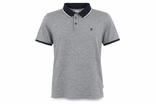SoulCal & Co Men's Grey Short Sleeve Polo M