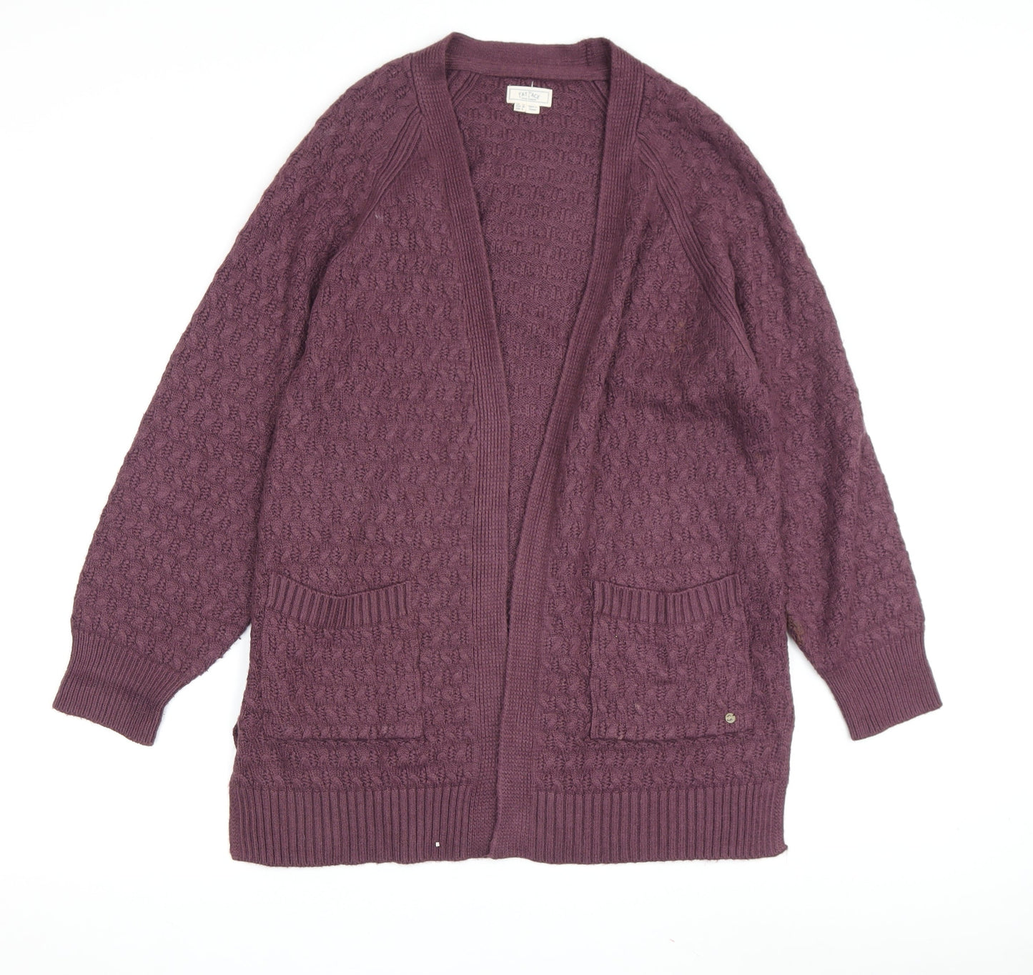 Fat Face Women's Purple Cardigan UK Size 12