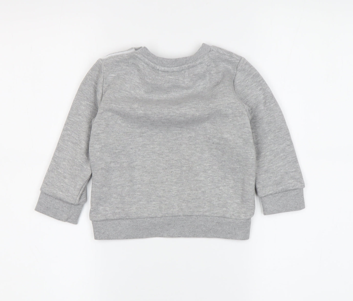 McKenzie Boys Grey Pullover Sweatshirt, 2 Years, Casual Logo Design