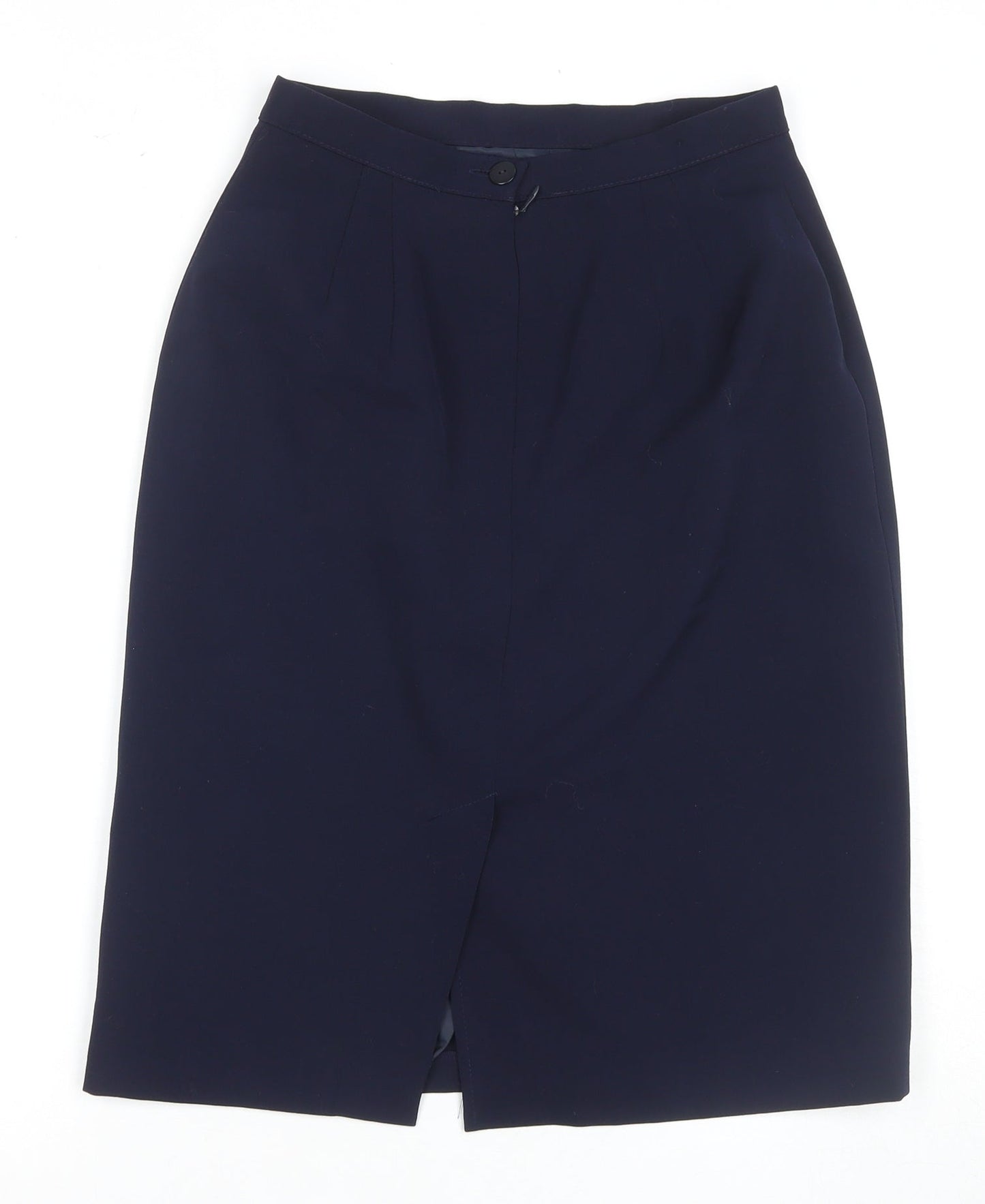 Alexon Women's Blue Pencil Skirt, Size 12, Business Style