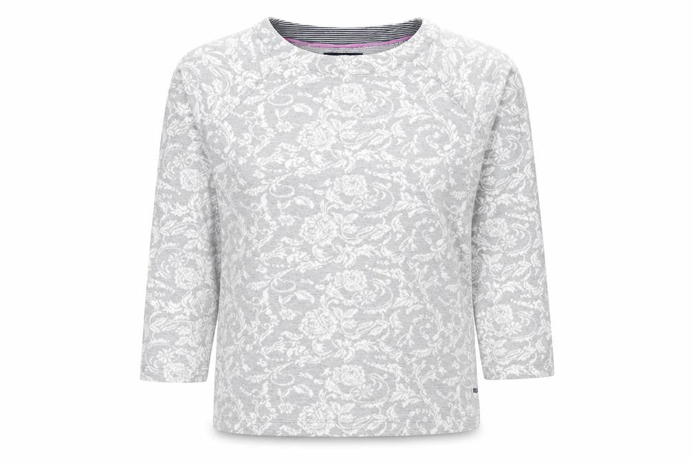 Womens UK Size XS White Stuff Grey Cotton Blend T-Shirt