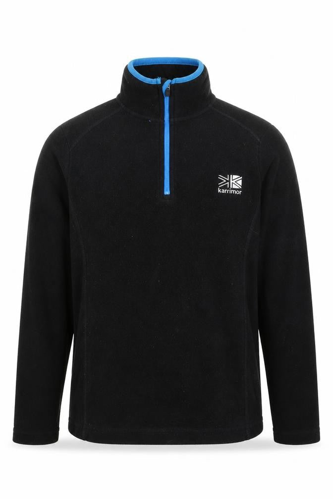 Karrimor Boys Black Fleece Pullover Hoodie 9-10 Years