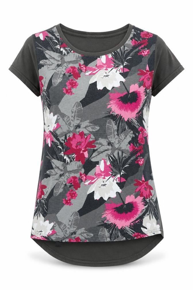 Womens UK Size S Bench Multicoloured Cotton Blend T-Shirt