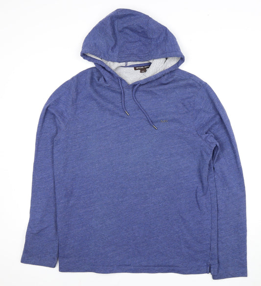 Michael Kors Unisex Blue Pullover Hoodie L