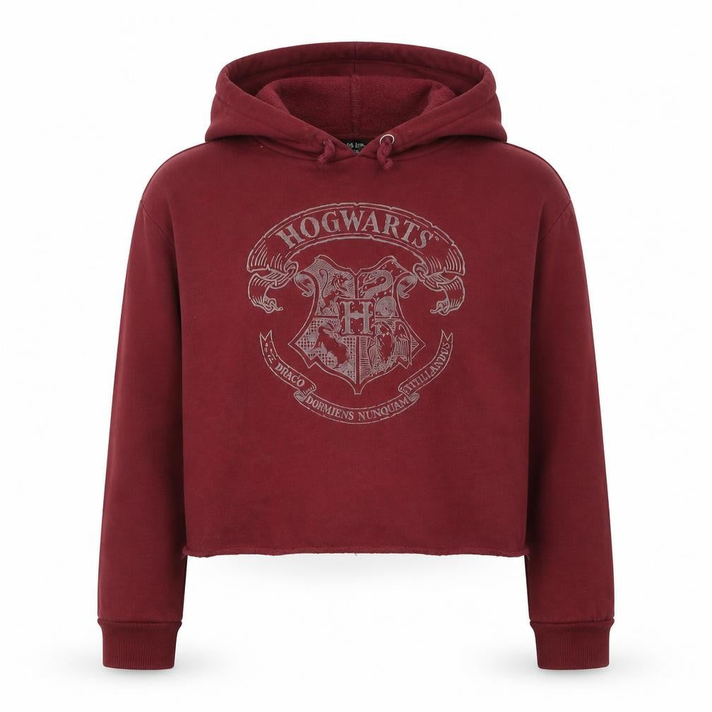 Girls Red Hogwarts Pullover Hoodie - 12-13 Years