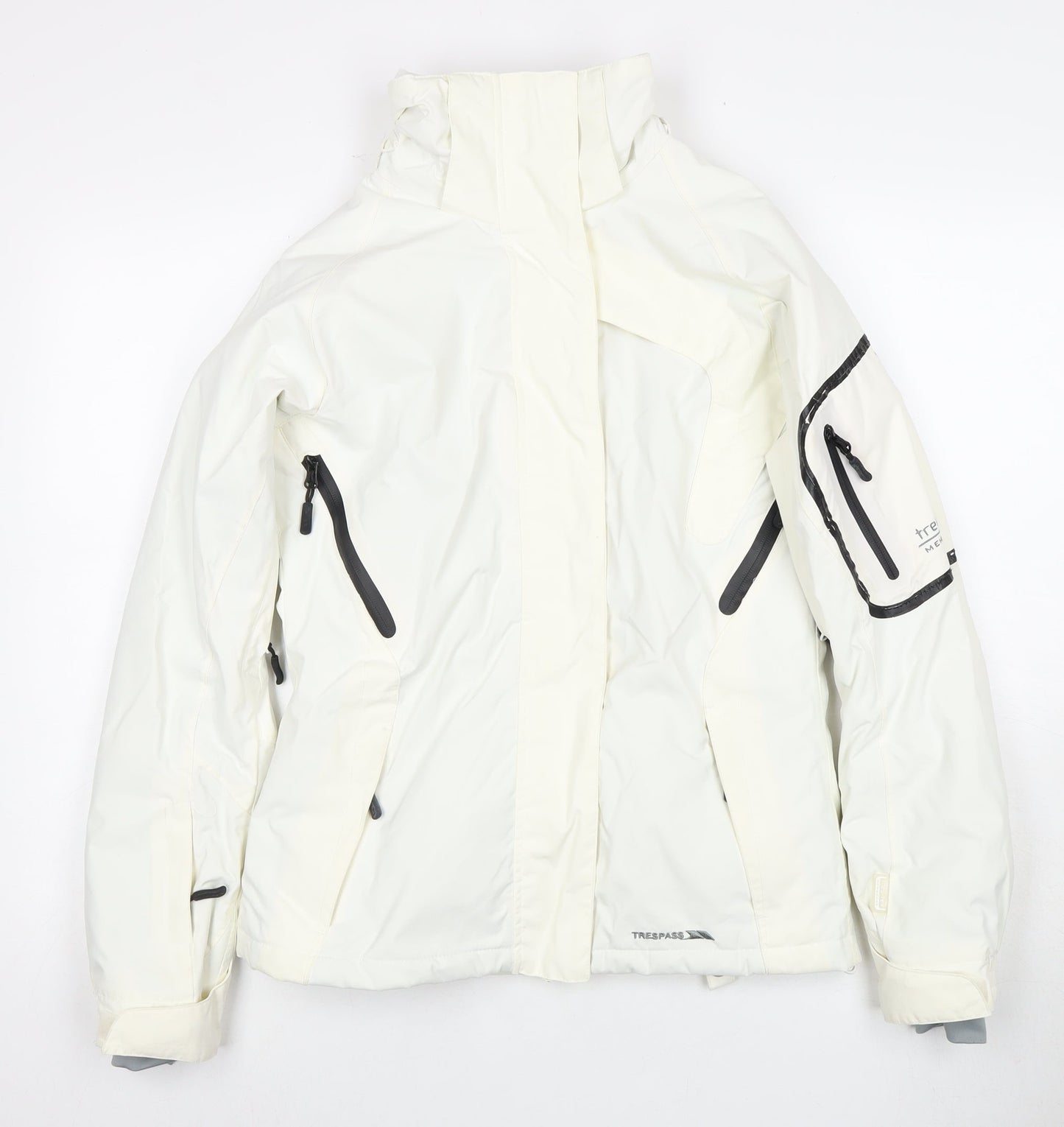 Trespass Women's Ski Jacket White S Waterproof