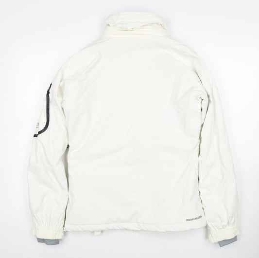 Trespass Women's Ski Jacket White S Waterproof