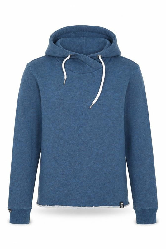 Womens UK XS Regular Superdry Blue Pullover Hoodie