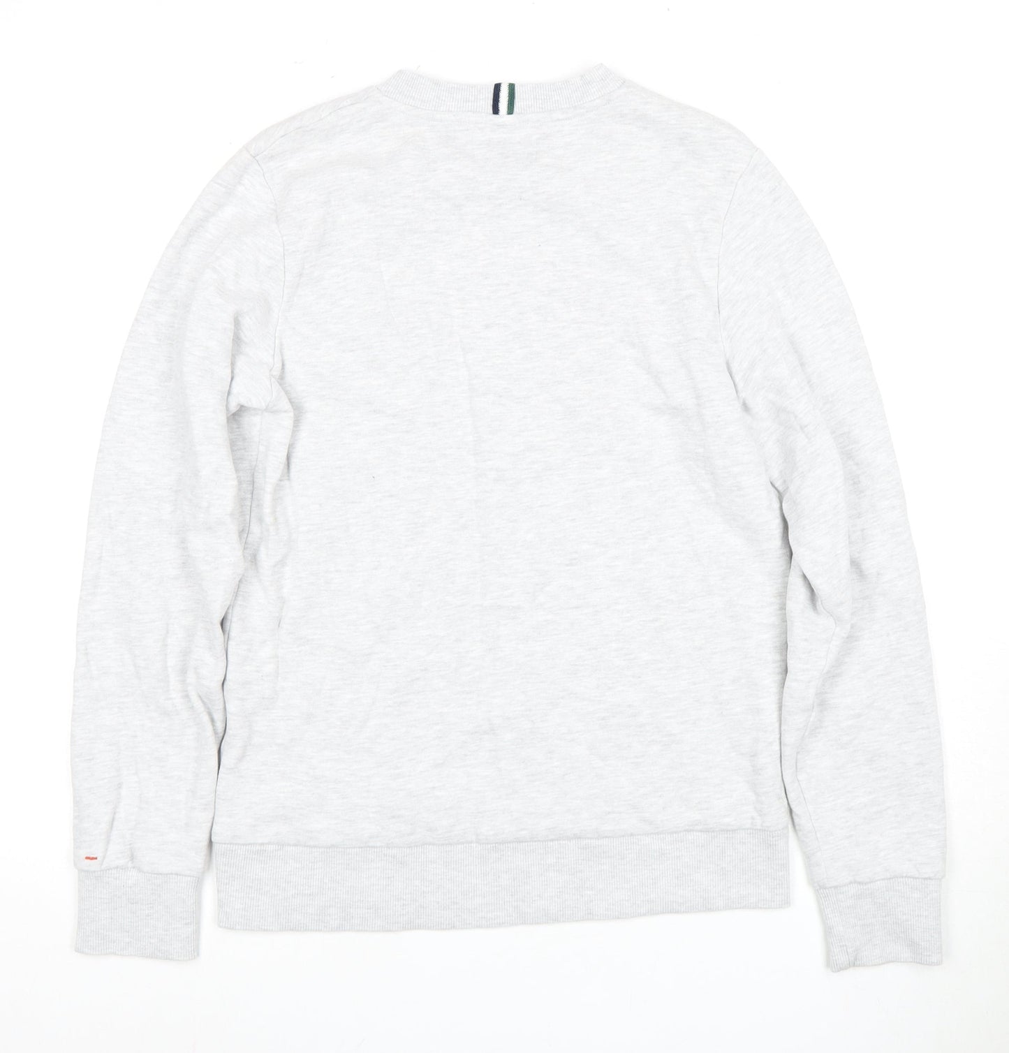 Jack & Jones Men's White S Sweatshirt Pullover Graphic