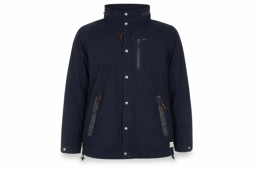Suit Men's XL Blue Basic Jacket - Zipped Pockets, Waterproof