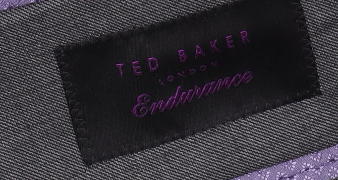 Ted Baker Men's Grey Blazer - Size 38S Formal