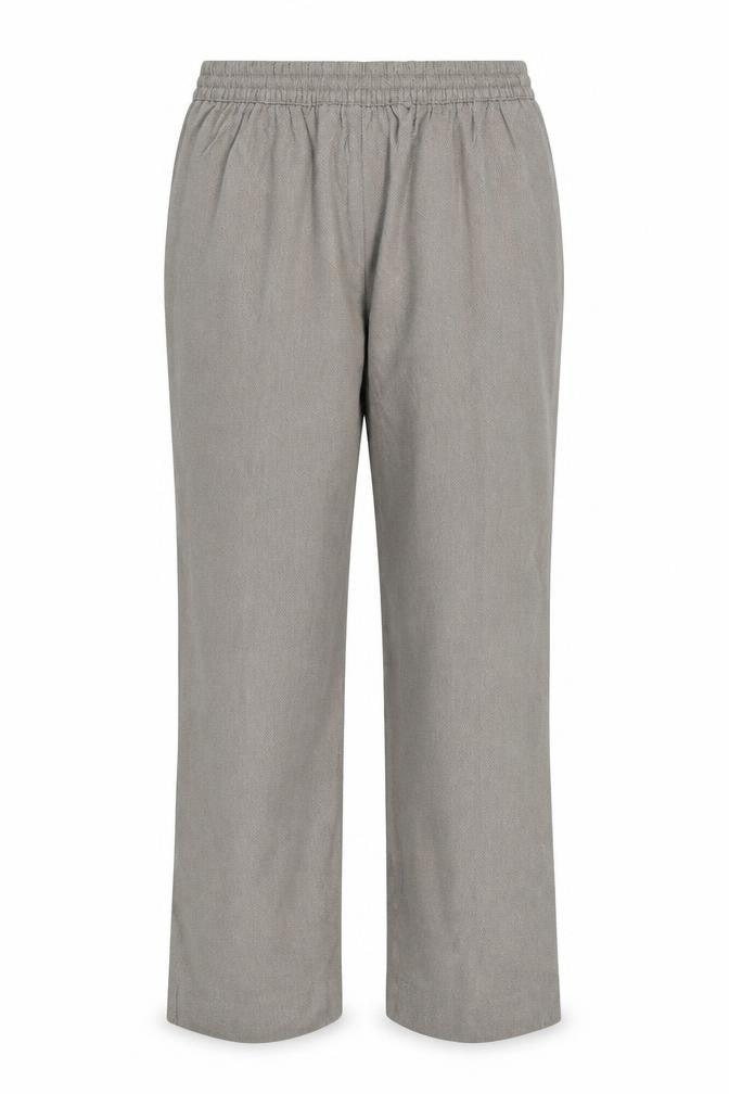 Honor Millburn Women's Beige Trousers, Size 12, Regular Fit