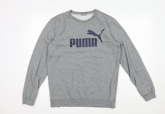 Puma Men’s Grey Pullover Sweatshirt XL