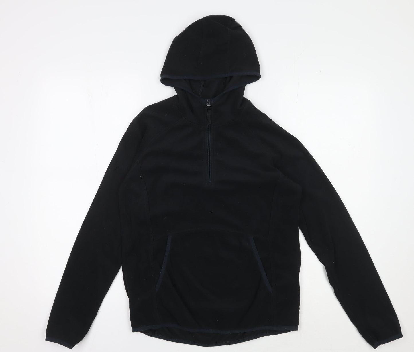 Mountain Warehouse Black Fleece Hoodie, Unisex S