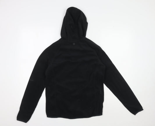 Mountain Warehouse Black Fleece Hoodie, Unisex S