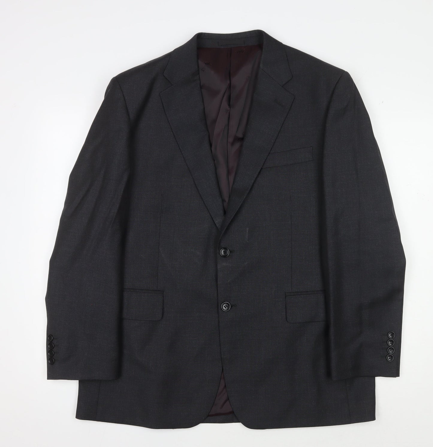 Chester Barrie Men's Black Blazer, 42S, Formal Wool Jacket