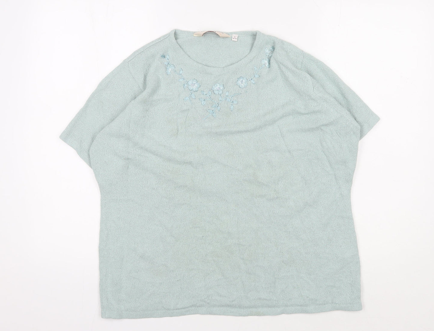 Honor Millburn Women's Green Pullover Jumper Size L