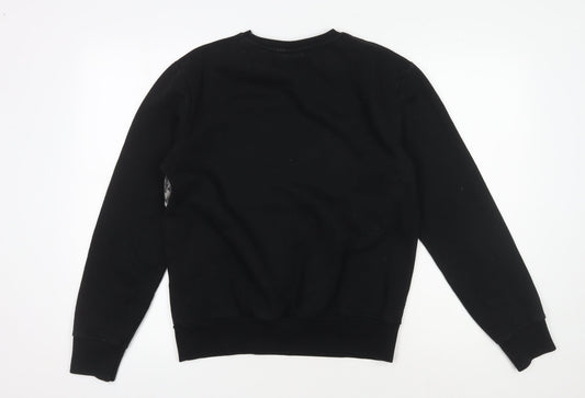 Marvel Men's Black M Graphic Pullover Sweatshirt