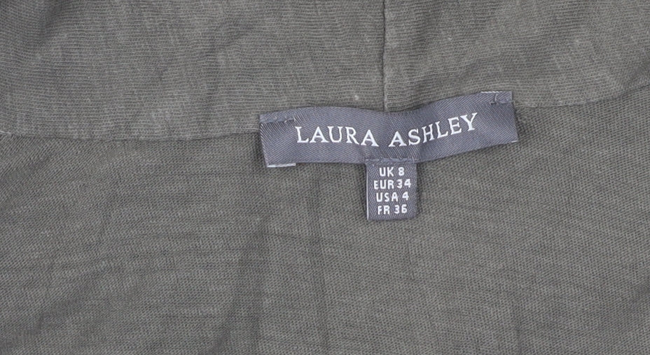 Laura Ashley Women's Green Tunic Jumper Size 8